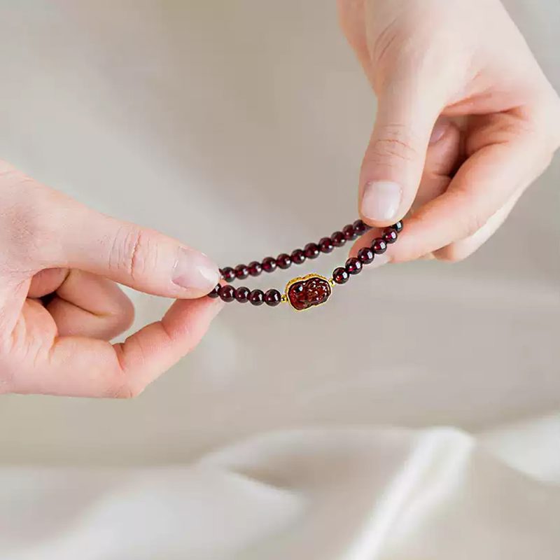 「Fire」Pangu Guardian Pillar Crystalline Bracelet - Image 3